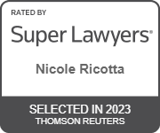 Rated By Super Lawyers | Nicole Ricotta | Selected In 2023 | Thomson Reuters